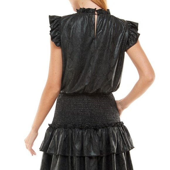 Snake Skin Print Dress - Picture 3 of 4